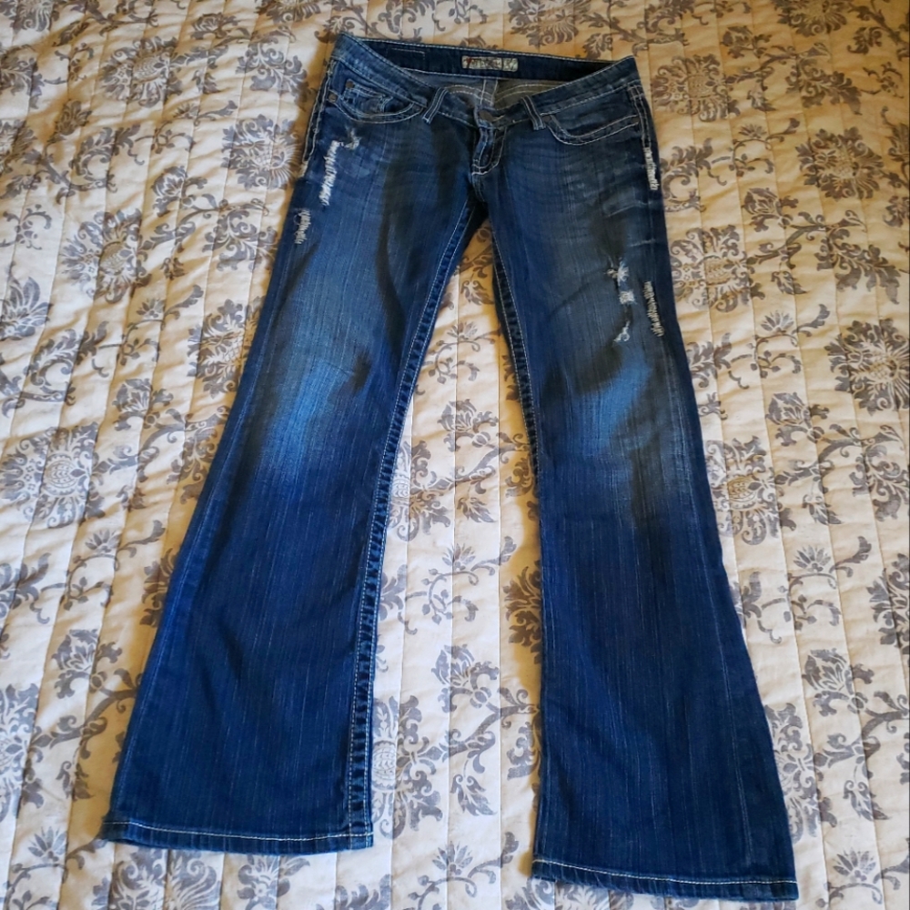 BKE Stella Distressed Jeans - size 27/31.5